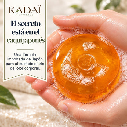KADAÏ Jabón de Caqui Japonés Neutraliza el Olor Corporal